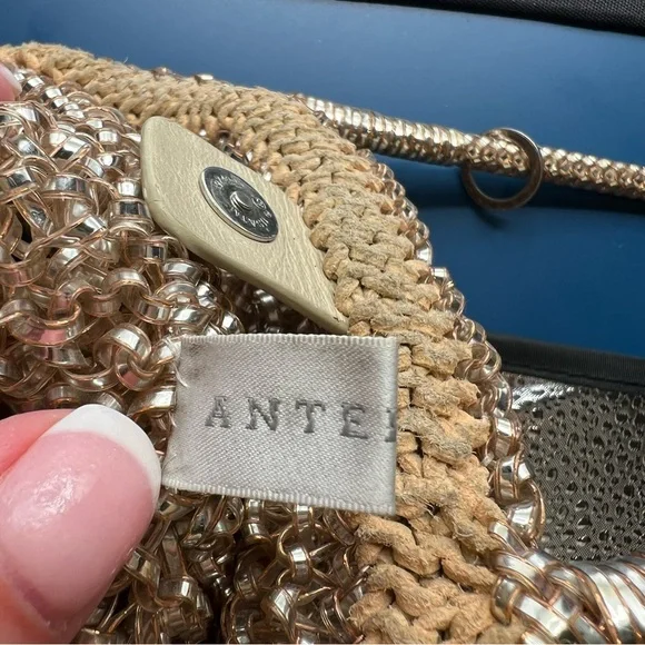 Anteprima Rare Silver/Rose Gold Tote - EUC